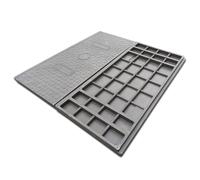 XAXIAOZ Tapa de Acero Reforzado para Tanque séptico, Tapa de Resina para Acceso a pozos de alcantarillado, 50 x 180 x 4 cm (19,6 x 70,5 x 1,5 Pulgadas) para Zanja y Sala de distr