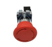 XB2-BS142 XB2-BS442 XB2-BS542 1NC llave de parada de emergencia interruptor de botón giratorio 2 posiciones de bloqueo 22mm botón de cabeza de seta