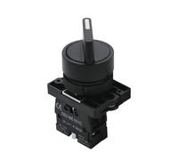 XB2-ED21 XB2-ED25 XB2-ED33 XB2-ED53 2 3 Posiciones 1NO1NC 1NO 2NO Interruptor pulsador giratorio selector momentáneo con enclavamiento y autobloqueo(XB2-ED25)