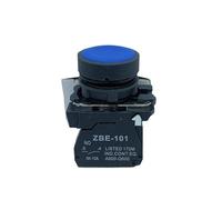 XB5-AA31 XB5AA42C Interruptor pulsador de avance lento 22 mm verde rojo 1 abierto 1 cerrado(Blue,2NO)