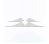 XBBLB Coche Cubierta De Altavoz para Hyundai Santa Fe 2019 2020 2021 2022 2023 Sonido Bocina Reemplazo Altavoces Estéreo Decorativo Trim,A/Silver