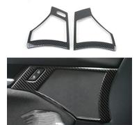 XBBLB Coche Cubierta De Altavoz para Mazda 3 BP 2019 2020 2021 2022 2023 Sonido Bocina Reemplazo Altavoces Estéreo Decorativo Trim,C/Carbon Fiber 2pcs