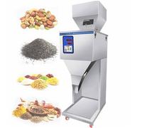 XBDLYQBD Automatic Powder and Granule Filling Machine, Quantitative Weighing Packaging Dispenser with Foot Pedal Control, Precision Filling Equipment for Grain, Tea, Beans and Food Packaging