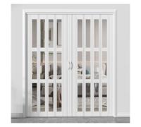 XBDLYQBD Puerta Plegable Plegable de acrílico Interior, Divisor de la habitación con Las manijas