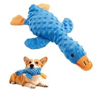 Xbemkste Juguete de pato para perros, muñecos de peluche duraderos de ganso, juguete de peluche adecuado para perros, masticar y jugar, regalos personalizados para perros para entrenamiento de