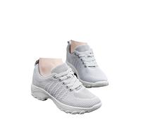 Xbemkste Zapatillas deportivas para mujer, ligeras, transpirables, con soporte para el arco del pie, zapatillas de deporte para el tiempo libre, para caminar, cómodas, para correr en la calle, al aire