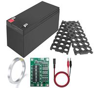 XBERSTAR 18650 - Caja de almacenamiento de batería de iones de litio 18650, soporte para fuente de alimentación ininterrumpida, UPS, batería de bricolaje, kit especial de bricolaje (set 1)