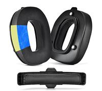 XBERSTAR Almohadillas de gel refrigerante de repuesto compatibles con auriculares Logitech Astro Gaming A 50 gen4 (almohadillas de gel refrescante + diadema de cuero)