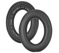 XBERSTAR Almohadillas de repuesto compatibles con Sennheiser Accentum/Accentum Plus Wireless Protein Leather Foam Black