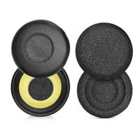 XBERSTAR Almohadillas de repuesto para Jabra Evolve Almohadillas de repuesto Funda de almohadilla de cojín para Jabra Evolve 20 20se 30 30II 40 65 65+ (Cuero de proteín Esponja)