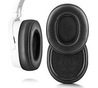 XBERSTAR Almohadillas de repuesto para Skullcandy Crusher Wireless/EVO/ANC/Hesh3, de piel sintética, con bloqueo de ruido, cómodas almohadillas de repuesto (negro)