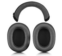 XBERSTAR - Almohadillas para los oídos y diadema de repuesto compatibles con Sony WH-1000XM5 (negro y blanco)
