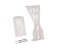 XBERSTAR Armaduras de chasis RC para Arrma Fury MEGA 1/10 RC, placa de protección de chasis de acero inoxidable, pieza de actualización