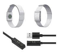 XBERSTAR Cable de carga para monitor de frecuencia cardíaca, reloj inteligente, para monitor de frecuencia cardíaca, pulsera, reloj, adaptador de cargador magnético USB