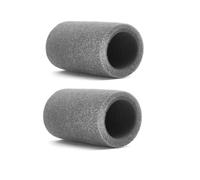 XBERSTAR Funda de micrófono para micrófono inalámbrico JBL PartyBox de espuma, compatible con parabrisas (gris)