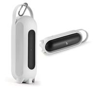 XBERSTAR Funda de silicona para altavoz Bluetooth Beats Pill, funda protectora de silicona suave para evitar arañazos (gris)