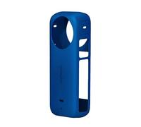 XBERSTAR Funda protectora de la cámara para Insta360 X3 Cámara digital Silicona Caso (azul)