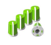 XBERSTAR Lot de 5 botones de repuesto para mezclador Pioneer Numark Rane AKAI DJ (verde)