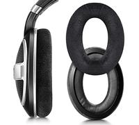 XBERSTAR Replacemen Almohadillas para orejas para Sennheiser HD598 HD598SE HD598CS HD599 HD569 HD559 HD515 HD518 HD555 HD558 HD595 PC360 (terciopelo negro)
