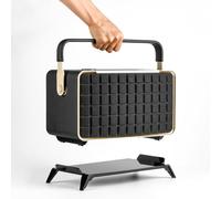 XBERSTAR Soporte de altavoz acrílico de cuatro patas para JBL Authentics 300 (negro)