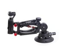 XBERSTAR Soporte de coche con ventosa para DJI Osmo Pocket 3 estabilizador amortiguador del eje Z - Compatible con accesorios de cámara DJI Osmo Pocket (negro)