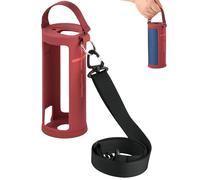 XBERSTAR Ultimate Ears Megaboom 3 - Funda protectora de silicona para altavoz con correa para el hombro (rojo)