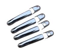 XBFHTUYJF Juego De Embellecedores Cromados for Manijas Exteriores Puertas Laterales para VW para Polo 6N1 6N2 1994-2001 para TDI SDI Tapa manija Puerta(2 Keyholes)