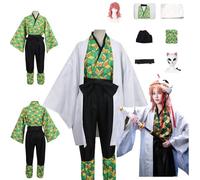 XBGXBG Sabito Disfraz de Cosplay - [Ropa, accesorios, pelucas incluidas] -Juego de Anime Juego de rol Disfraz Fotografía Manga Exposición Actividad de los fanáticos Cosplay