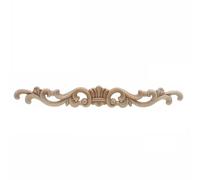 XBHGSY Tallado En Madera Calcomanias Apliques Rectangulares De Madera Tallada Para Muebles Molduras De Madera Para Gabinete Calcomanía Accesorios De Decoración Vintage 35Cm X 4,5 Cm