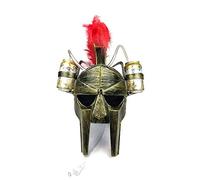 Xbibber Sparta - Casco para beber cerveza, sombrero de cerveza, soporte para refrescos con pajilla, soldados romanos para fiesta de disfraces (Centurio)