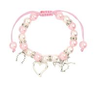 xbiez Abalorio ajustable de elfos de estrella con perlas de imitación, joyería ligera para mujer, para uso diario y fiesta, accesorios de moda para adolescentes y niñas, talla única, como se describe