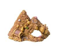 xbiez Acuarios Paisaje Treasure Hill Resinas Acuarios Decoraciones Arte Terrario Hábitat Adornos Accesorios Foto