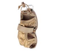 xbiez Bolsa de almacenamiento para botellas de agua, diseño plegable, organizador con banda ajustable, ideal para senderismo, ciclismo, viajes, contenedor de agua portátil