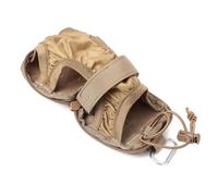 xbiez Bolsa de almacenamiento para botellas de agua, diseño plegable, organizador con banda ajustable, ideal para senderismo, ciclismo, viajes, contenedor de agua portátil