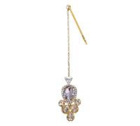 xbiez Broche para el pelo con diamantes de imitación de cristal, joyería para novia, moderna, brillante, gota de agua, gota de agua, novia, boda, fiesta