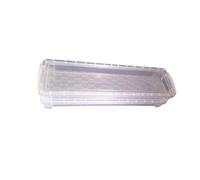 xbiez Caja organizadora de almacenamiento duradera para pinceles de hasta 13 pulgadas, multiuso, para suministros y accesorios, caja de almacenamiento de pinceles de acuarela