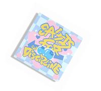 xbiez Cuaderno de cuadrículas cuadradas portátil para notas, bocetos, papel libre de ácidos, estudio, trabajo, compañero, cuaderno de escritura suave