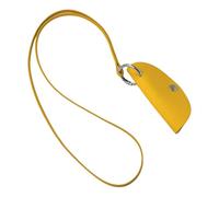 xbiez Elegante bolsa colgante de piel sintética con diseño de media luna, ideal para estudiantes y profesionales que buscan comodidad para colgar el cuello, talla única, como se describe, como se