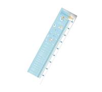 xbiez Esterilla plegable para medir la altura del bebé con patrón de dibujos animados para una medición pediátrica fácil y precisa del crecimiento