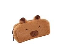 xbiez Estuche para lápices de dibujos animados, bolsa de lápices de alta capacidad, bolsa de maquillaje de viaje para mujeres, niñas, estudiantes, 20 x 10 cm, organizadores de suministros escolares