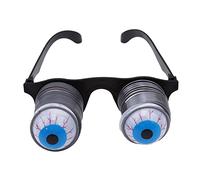 xbiez Gafas de ojo caído para niños, divertidas con globos oculares caídos, accesorios únicos para disfraz de Halloween, broma, ojos caídos, gafas de primavera