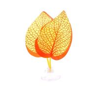 xbiez Hamaca de hojas BettaFish para cama de hojas, almohadilla de hojas de descanso para medio ambiente natural, peces, desove de peces, accesorios