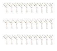 xbiez Paquete de 30 elegantes colgantes de herramientas de costura de estilo antiguo con acabado plateado para manualidades de joyas y accesorios únicos. Kit de fabricación de joyas