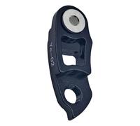 xbiez Percha de cambio extendida de aleación de aluminio, diseño de instalación rápida, estabilidad de cambio mejorada, diseño práctico, colgador de montaje extendido para desviador