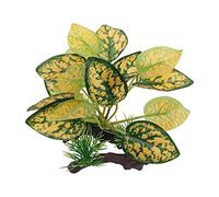 xbiez Rama artificial de acuario para ocultar hojas, adorno seguro para todos los peces