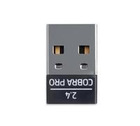 xbiez Receptor de ratón inalámbrico de alta velocidad con conexión USB para iluminación inalámbrica, ratón óptico de 30 K