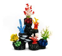 xbiez Resina artificial de acuario para acuarios, adornos de simulación de peces para decoración