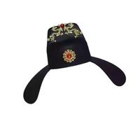 xbiez Sombrero de disfraz histórico, unisex, tela no tejida, oficial antiguo, para fiestas temáticas, eventos cultuales, celebraciones, cosplay