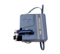 xbiez Soporte funcional de piel sintética para bebidas, amplio compartimento, para botellas de agua, para varios tamaños de botellas, bolsa de piel sintética, Blue, Mass Beauty