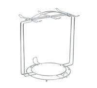 xbiez Soporte para tazas de café de hierro con base estable, estante de secado de tazas que ahorra espacio, platillos y escurridor de platos, decoración de cocina